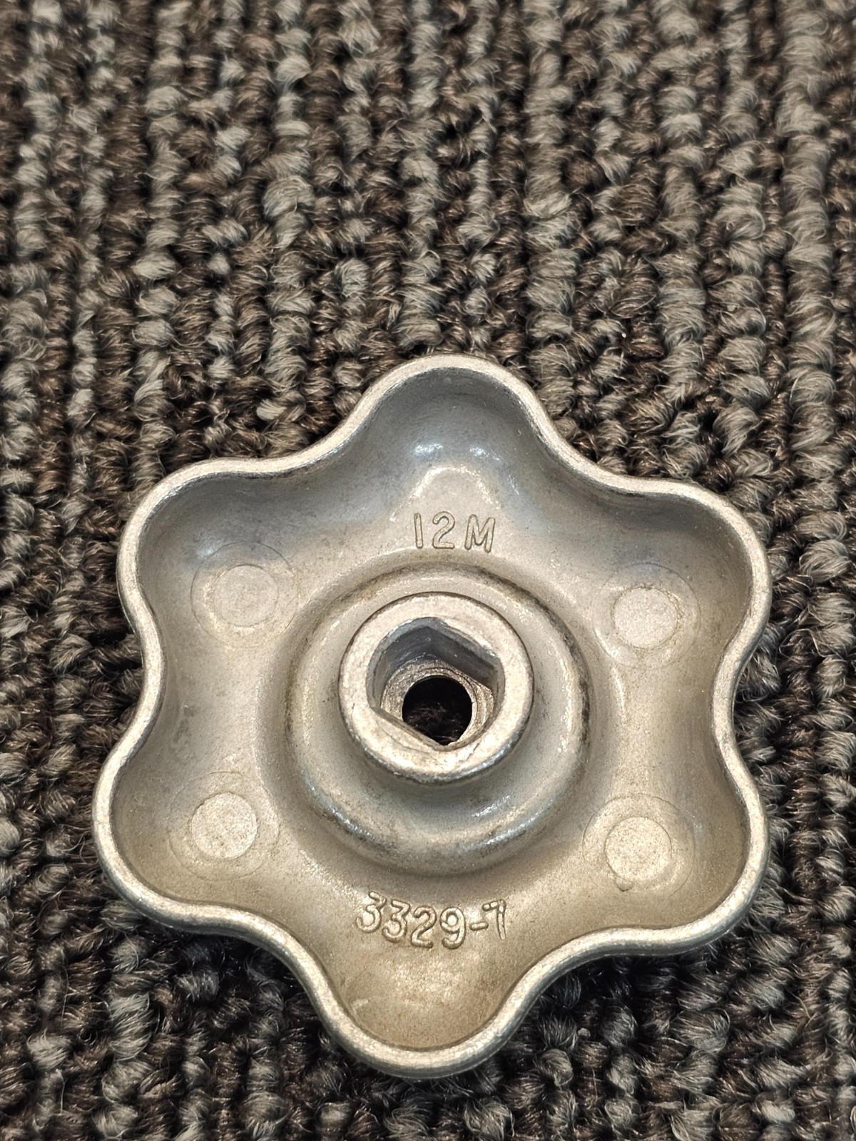 (QTY 2) Sherwood Aluminum Cylinder Valve Handle For Small Bonnet