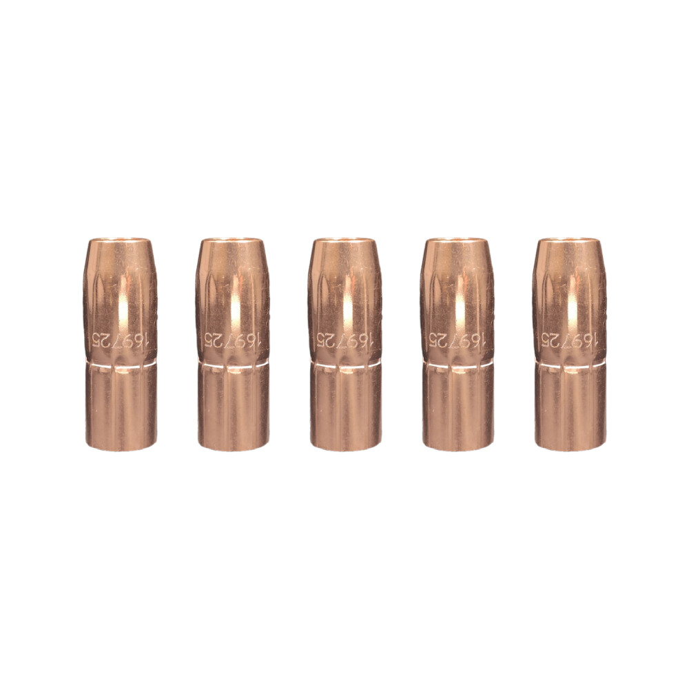 5-pk 169725 5/8″ MIG Welding Nozzle for Miller M-25/M-40 Hobart 169-725