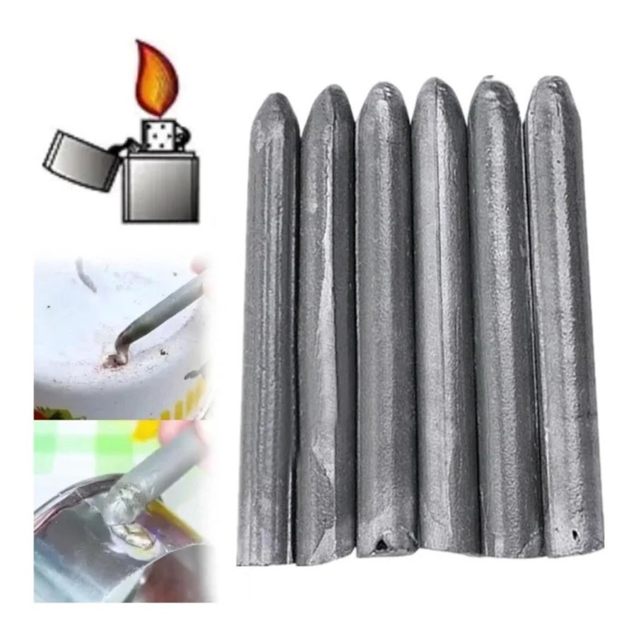 6 or 18 PACK Low Temperature Universal Welding Rod Sticks Metal Easy Melt New