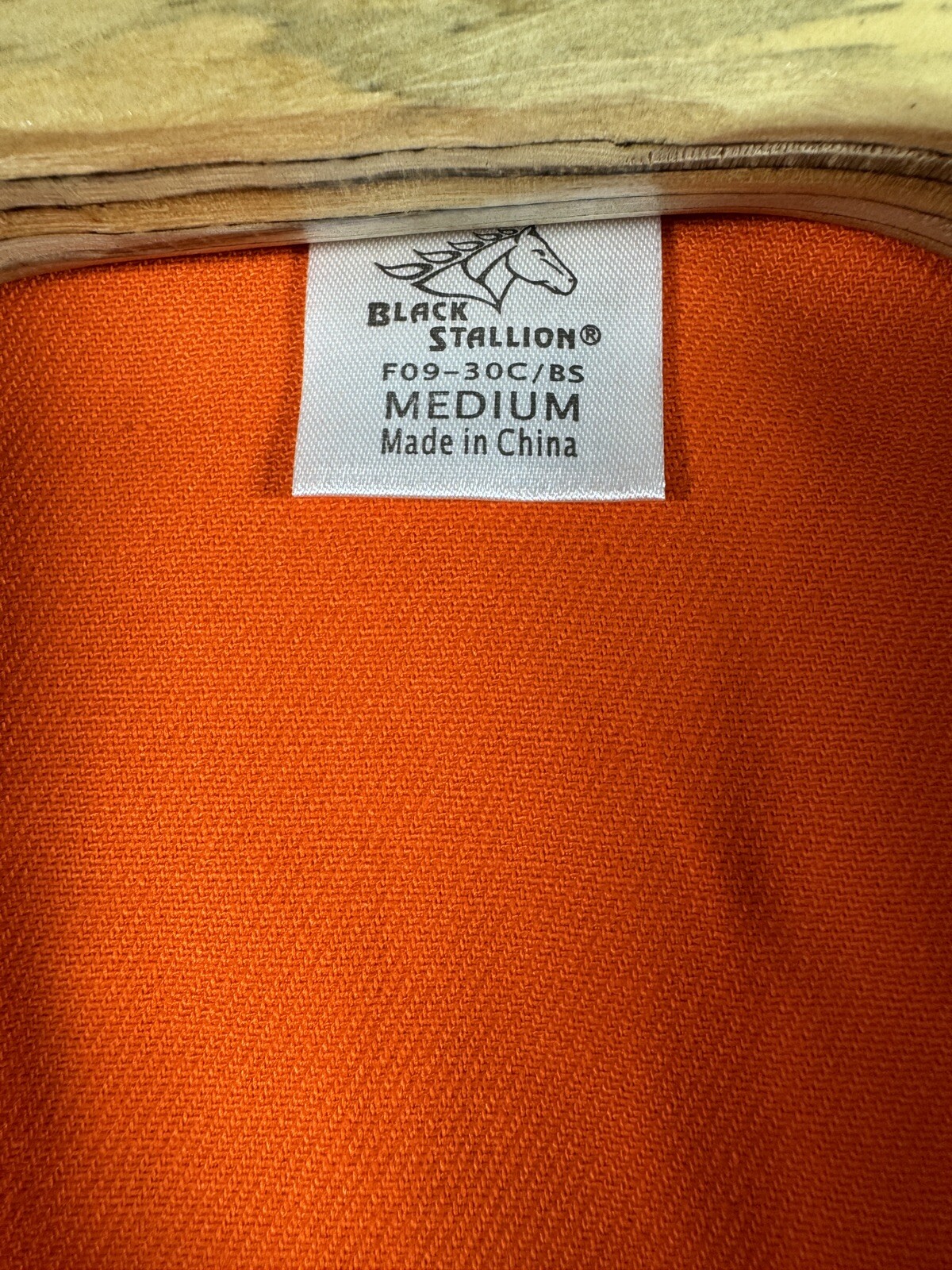 Black Stallion Flame Resistant Hybrid Jacket Vest Welding Orange Mens Medium NEW