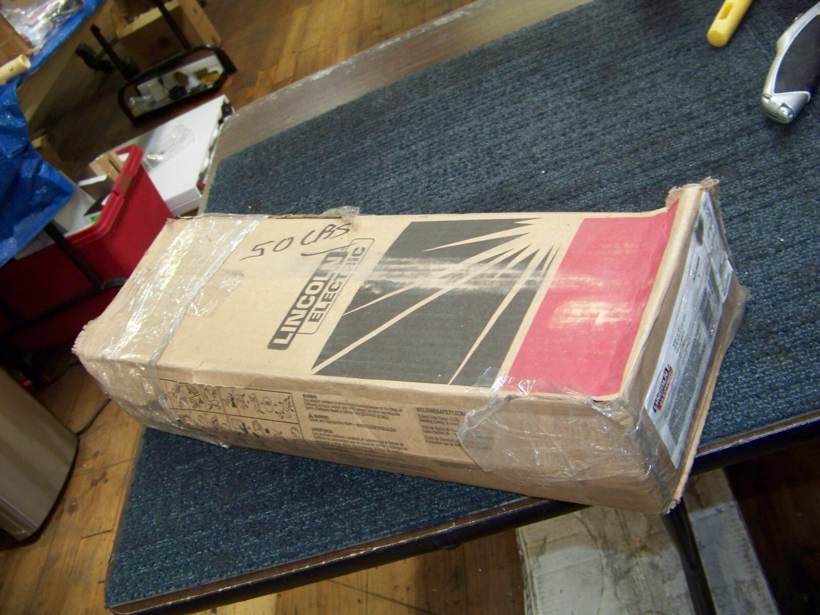 Lincoln Electric 3/16″ x 18″ Jetweld 1 Welding Rods 50 lbs. ED010366 New